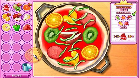 Игры для девочек Готовим Еду