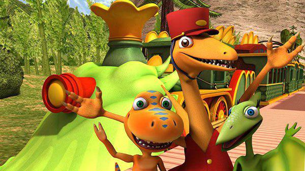 Игры Поезд динозавров