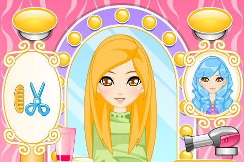Игры для девочек Салон Красоты