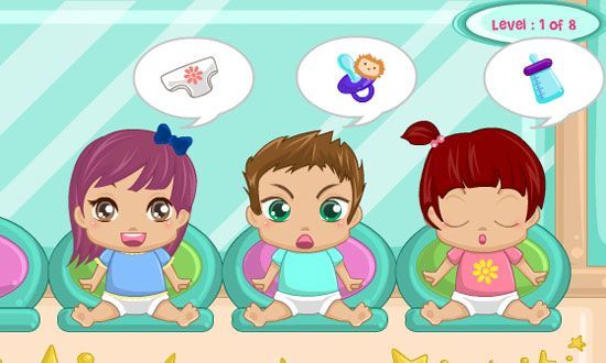 Игры Уход за малышами