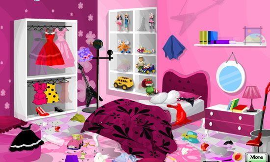 Игры для девочек Уборка