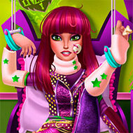 Игра Ученица Школы Злодеев в больнице