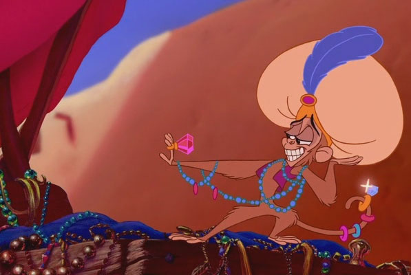 Персонажи из мультфильма Алладин: Абу