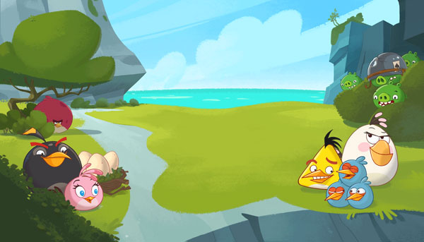 Птички Энгри Бердз