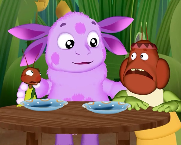 Лунтик с Кузей и Вупсенем