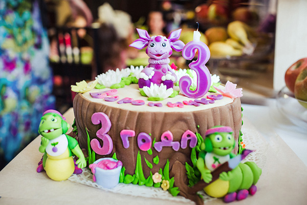 Торт с Лунтиком