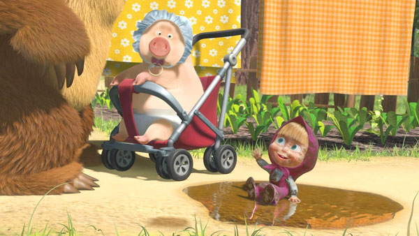 Маша и Медведь. Большая стирка