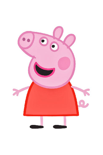 Персонажи мультфильма Свинка Пеппа