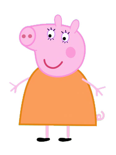 Персонажи мультфильма Свинка Пеппа