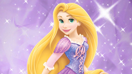 Внешность Рапунцель