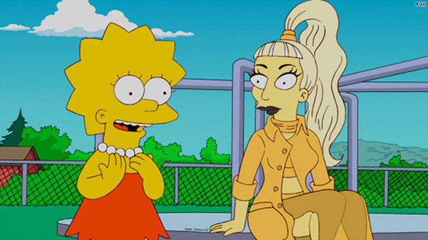 Леди Гага в Симпсонах