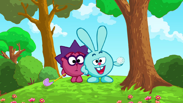 Крош и Ежик