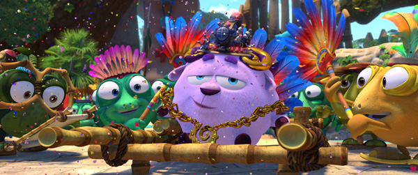 Бараш в фильме «Смешарики. Легенда о золотом драконе»