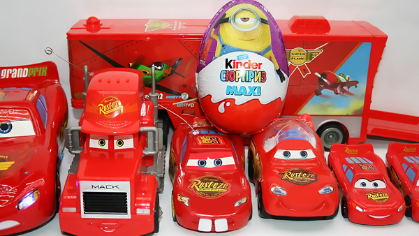 Киндер сюрприз «Тачки»